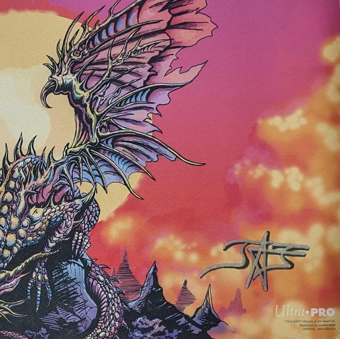 ふぁきん　始祖ドラゴン/The Ur-Dragon　プレイマット&カード