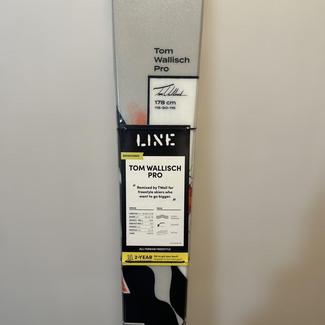 新品 LINE TOM WALLISCH PRO 20-21 178㎝ スキー板 - メルカリ