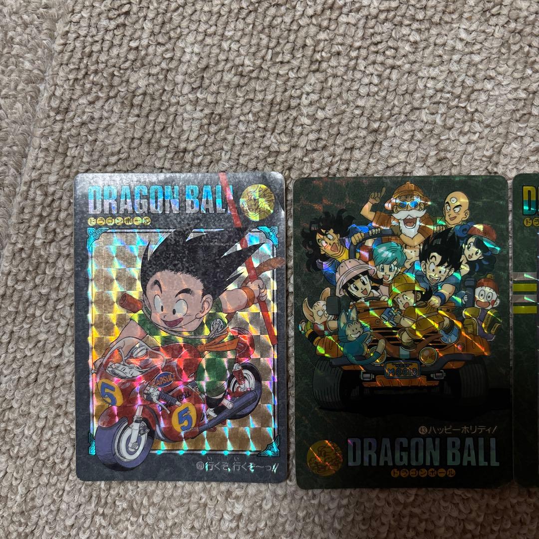ドラゴンボール　カードダス　ビジュアルアドベンチャー 3枚セット