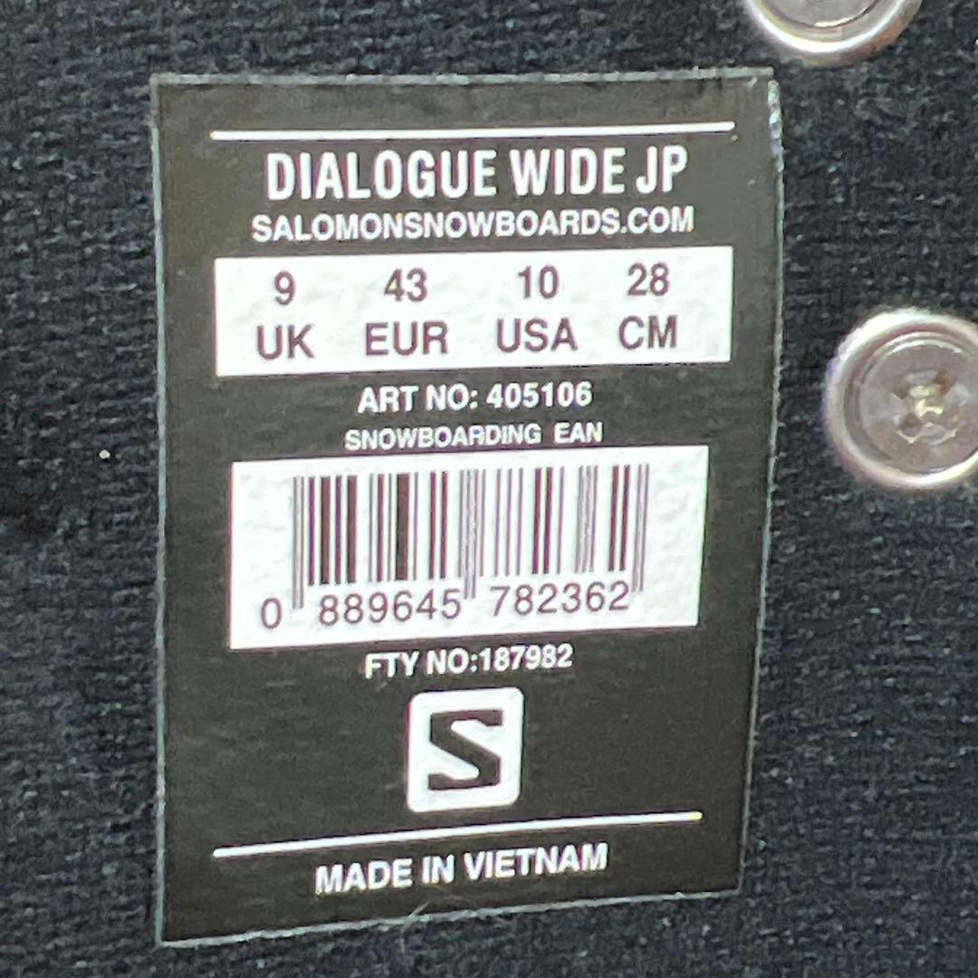 【美品_即日発送】SALOMON DIALOGUE WIDE JP 28.0cm