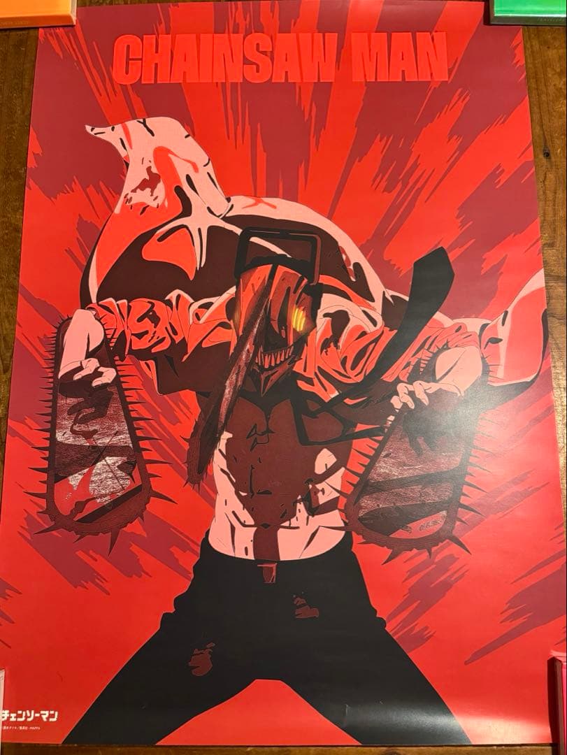 チェンソーマン展 チェンソーマン ポスター b2 アニメ 映画劇場版レゼ