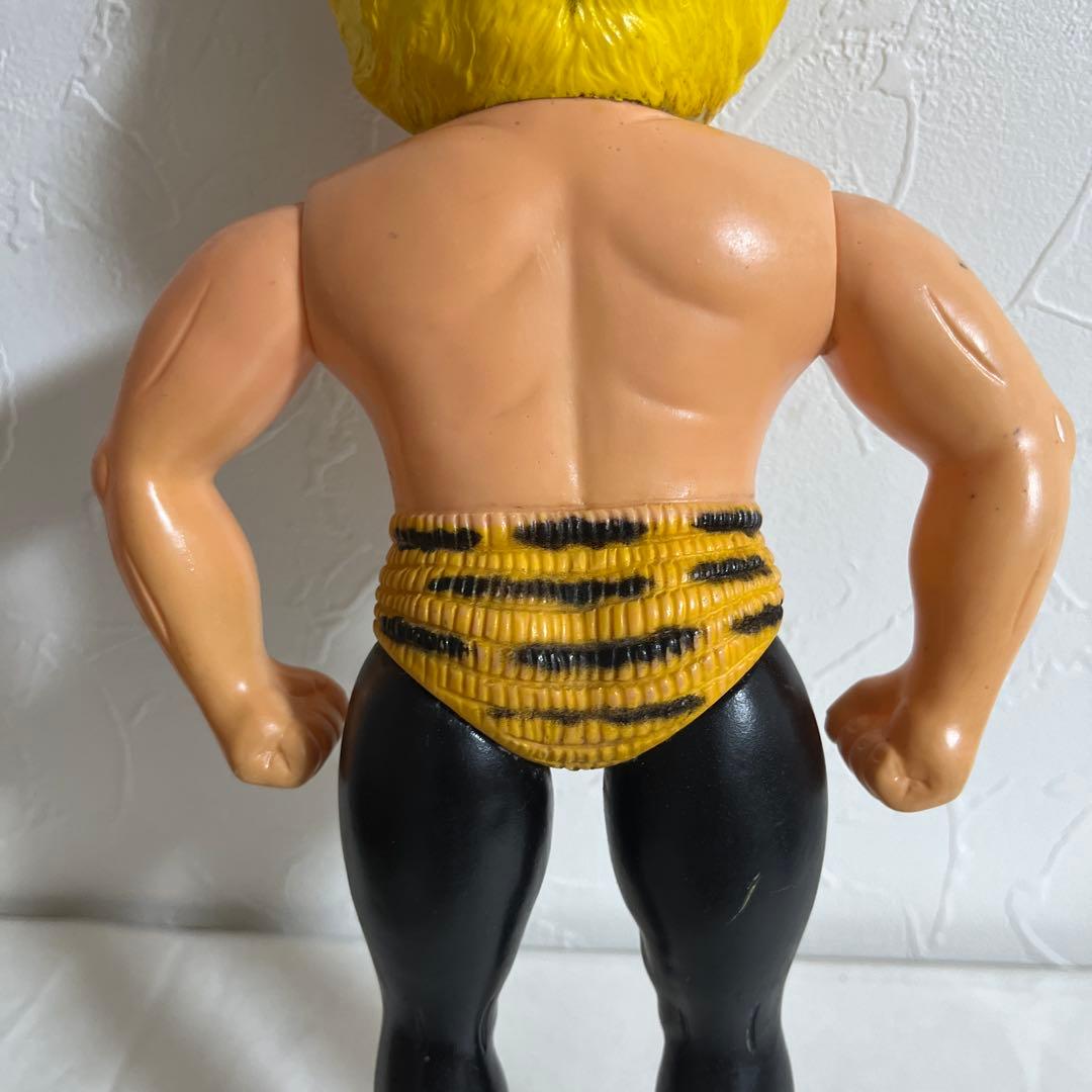 ⚠️1969年物　タイガーマスク　ヴィンテージ　ソフビ　ぼくらマガジン