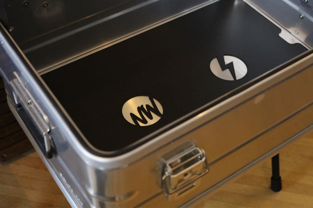 新品 nowellcamp NW U&L ブラック テーブル ノウェルキャンプ - メルカリ