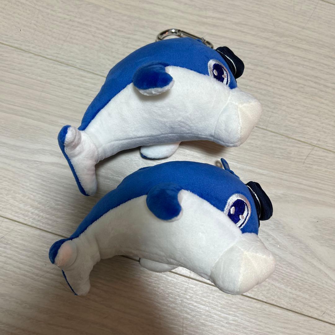 ANA スーパードルフィン　ぬいぐるみショッピングバッグ　エコバッグ　2個セット