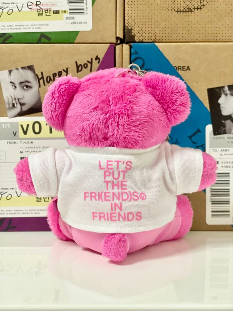 みや　BTS テテ　FRI(END)S Bear Keyring服
