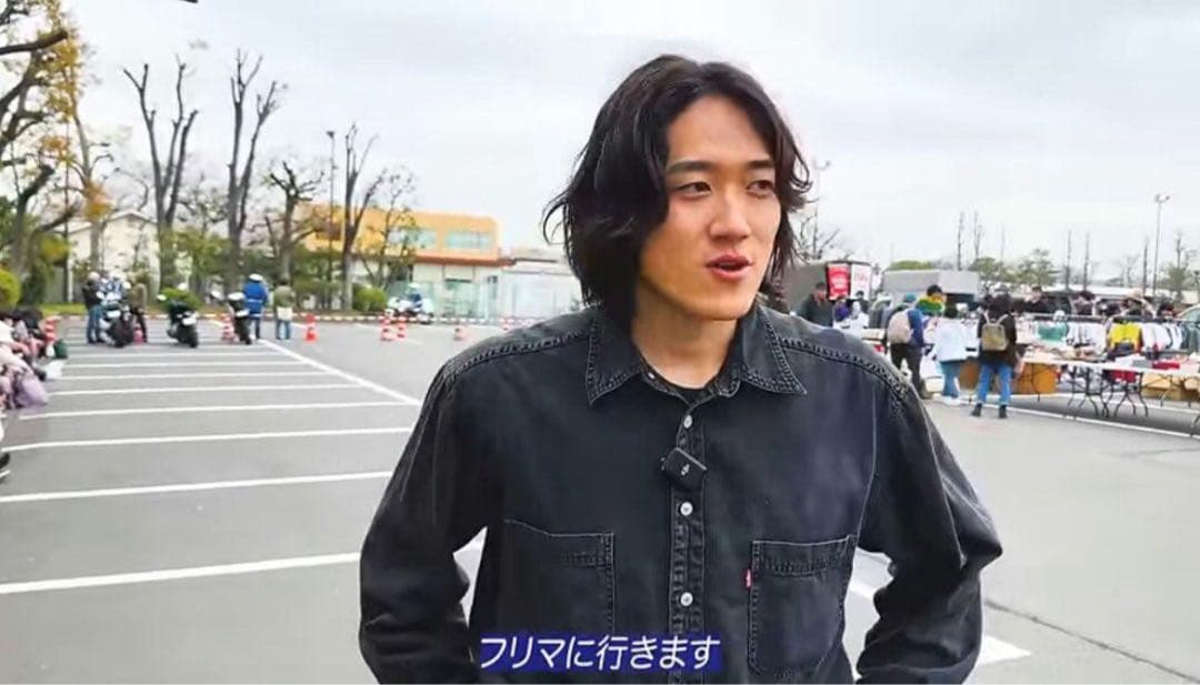 90s Levi's リーバイス デニムシャツ ビッグシルエット ハルキの古着