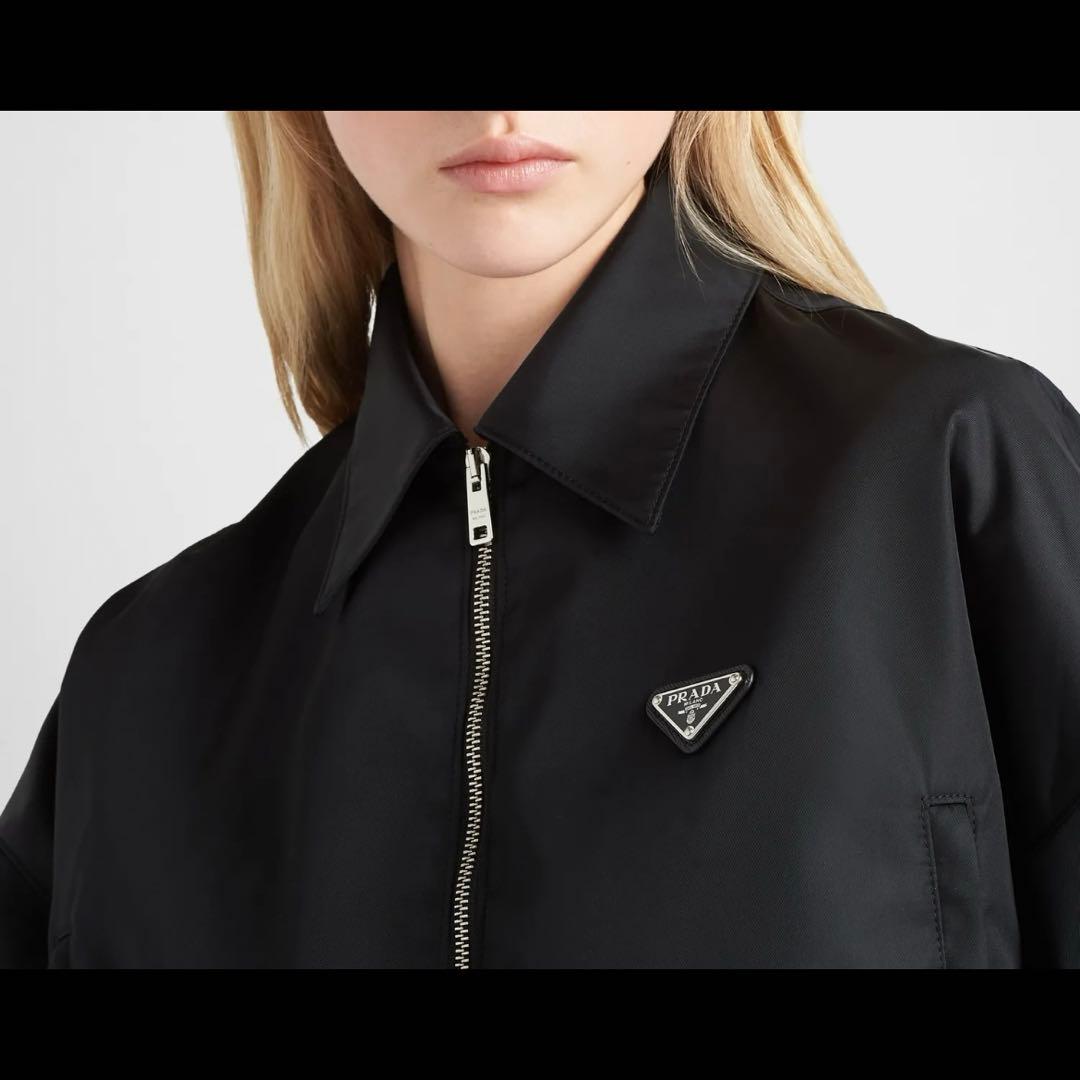 プラダ ナイロン ショートジャケット クロップド ブルゾン ジャケット