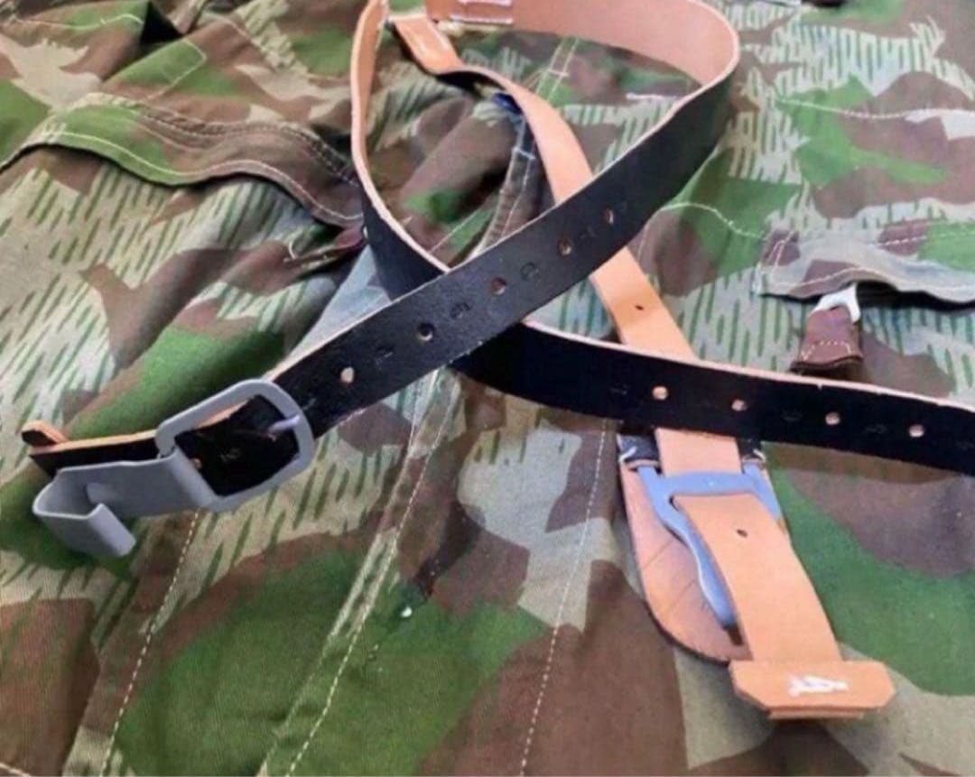 ☆さわ様専用☆WWⅡドイツ軍降下猟兵用バックル&ベルト＋