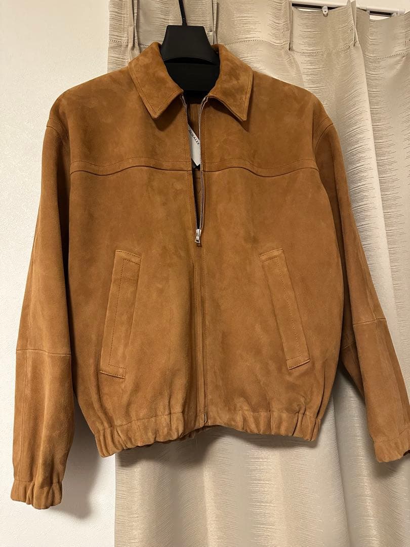AURALEE LAMB SUEDE ZIP BLOUSON サイズ3 - メルカリ