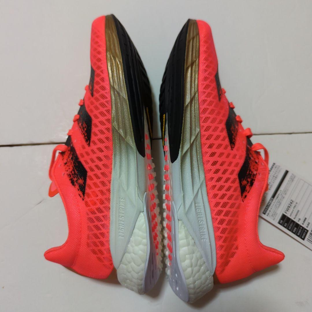 adidas FW9242 adizero PRO W ランニング オレンジ - メルカリ