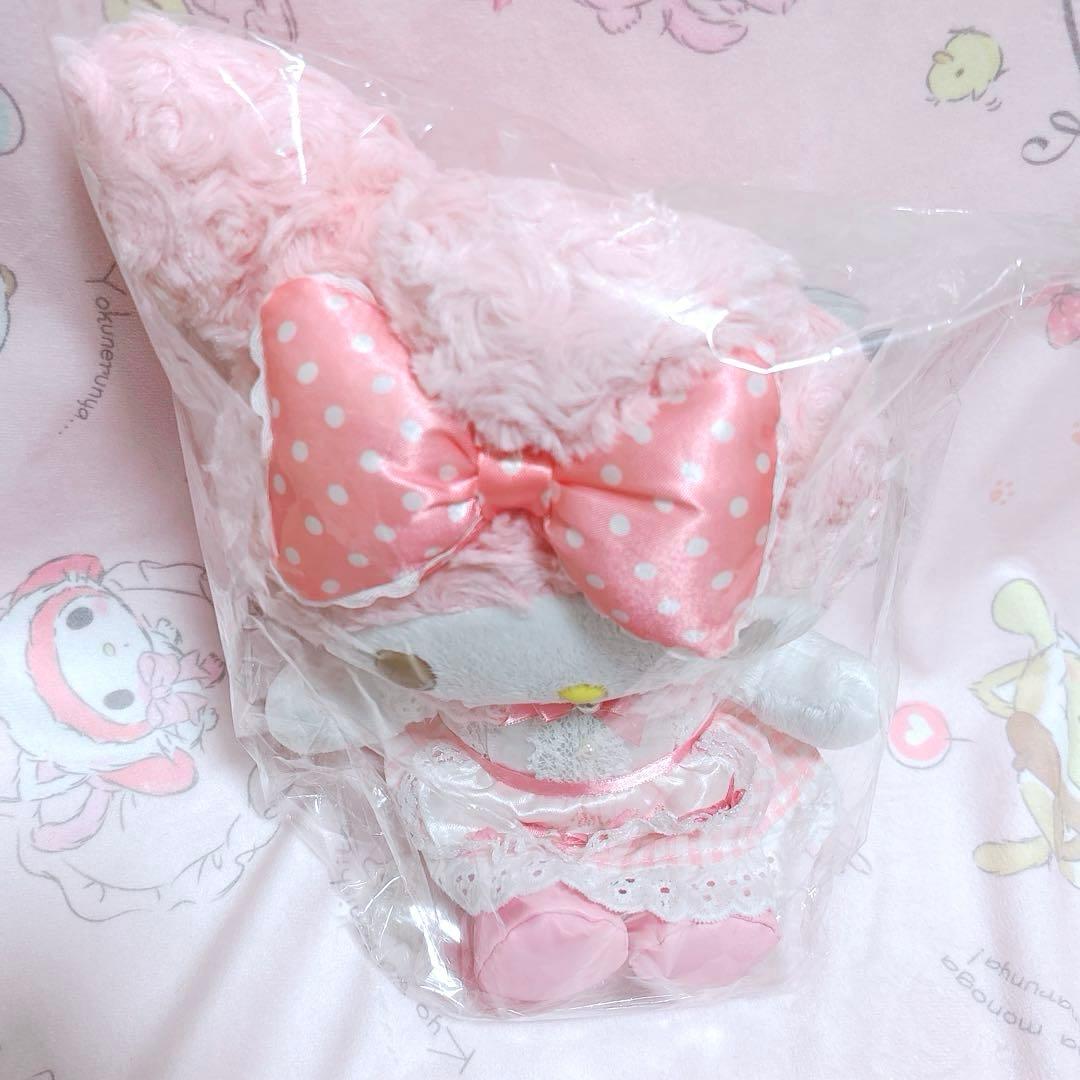 マイメロディ スイートラブリー ぬいぐるみ マスコット おめかし ロリータ 希少