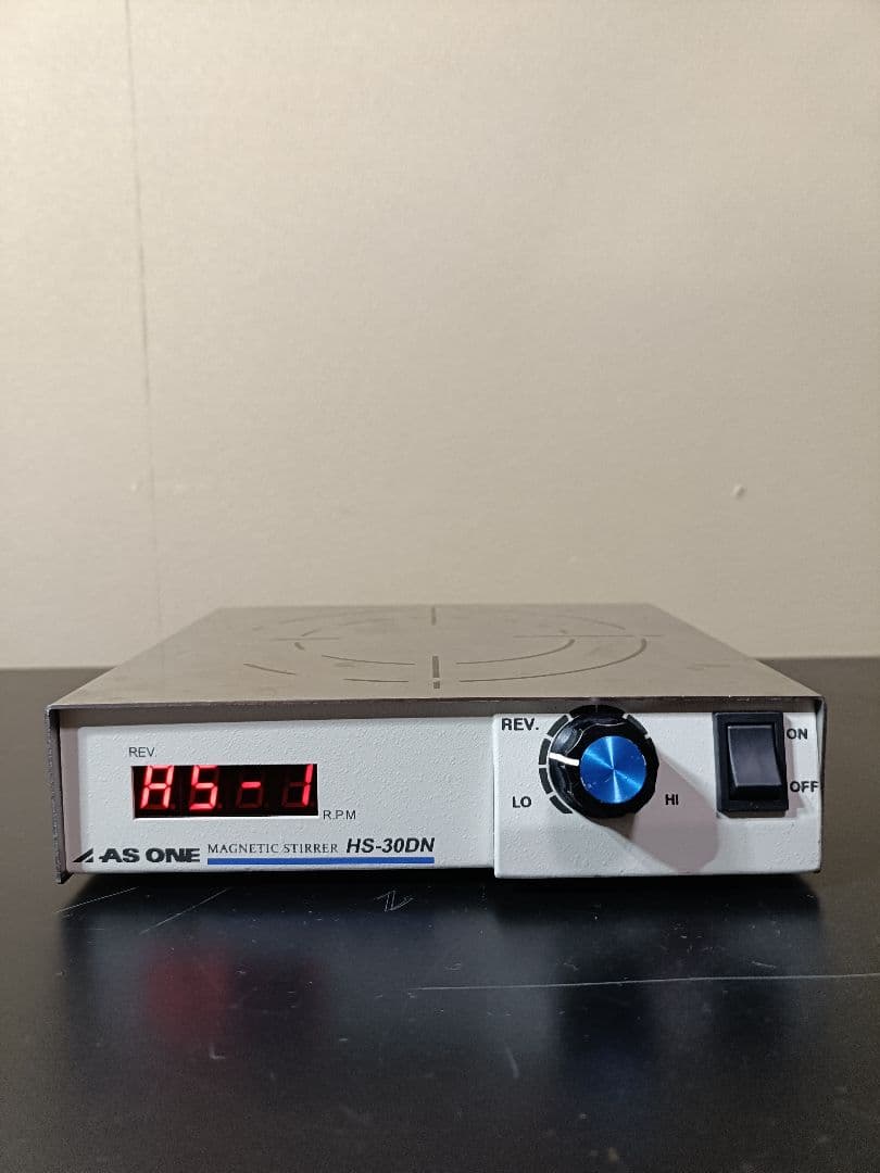 アズワン　マグネチックスターラー　HS-30DN　大容量対応　動作確認済 HS-30DNG(点検・検査書) マグネチックスターラー 出荷前点検検査書付き
