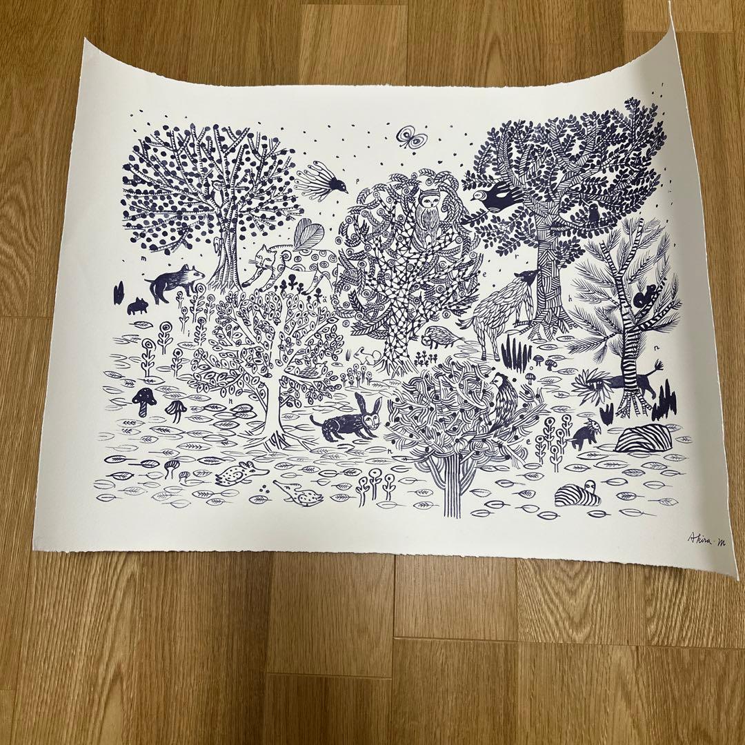 ミナペルホネン mina perhonen ポスター imagine - メルカリ