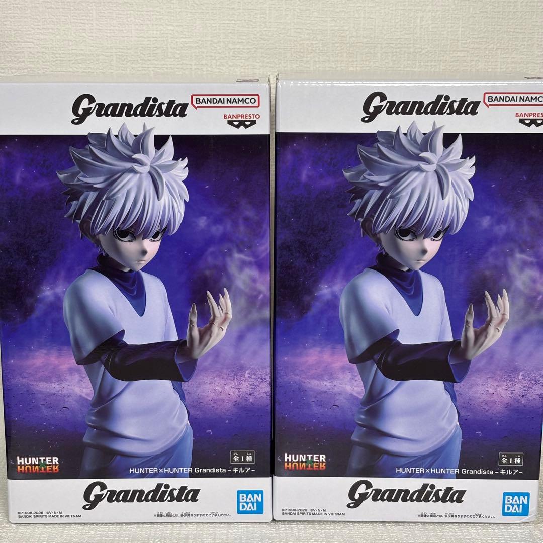 HUNTER×HUNTER Grandista キルア フィギュア 2個セット - メルカリ