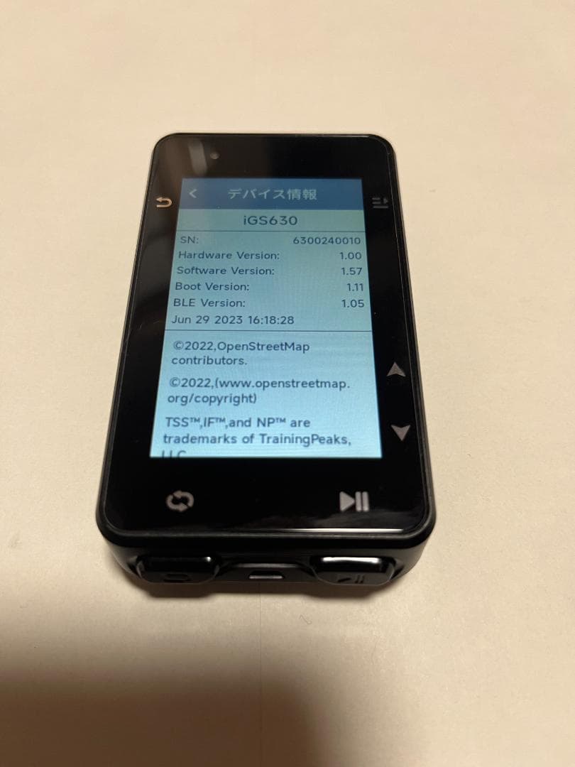 値下げ中】iGPSport iGS630（シリコンケース付き）サイコン