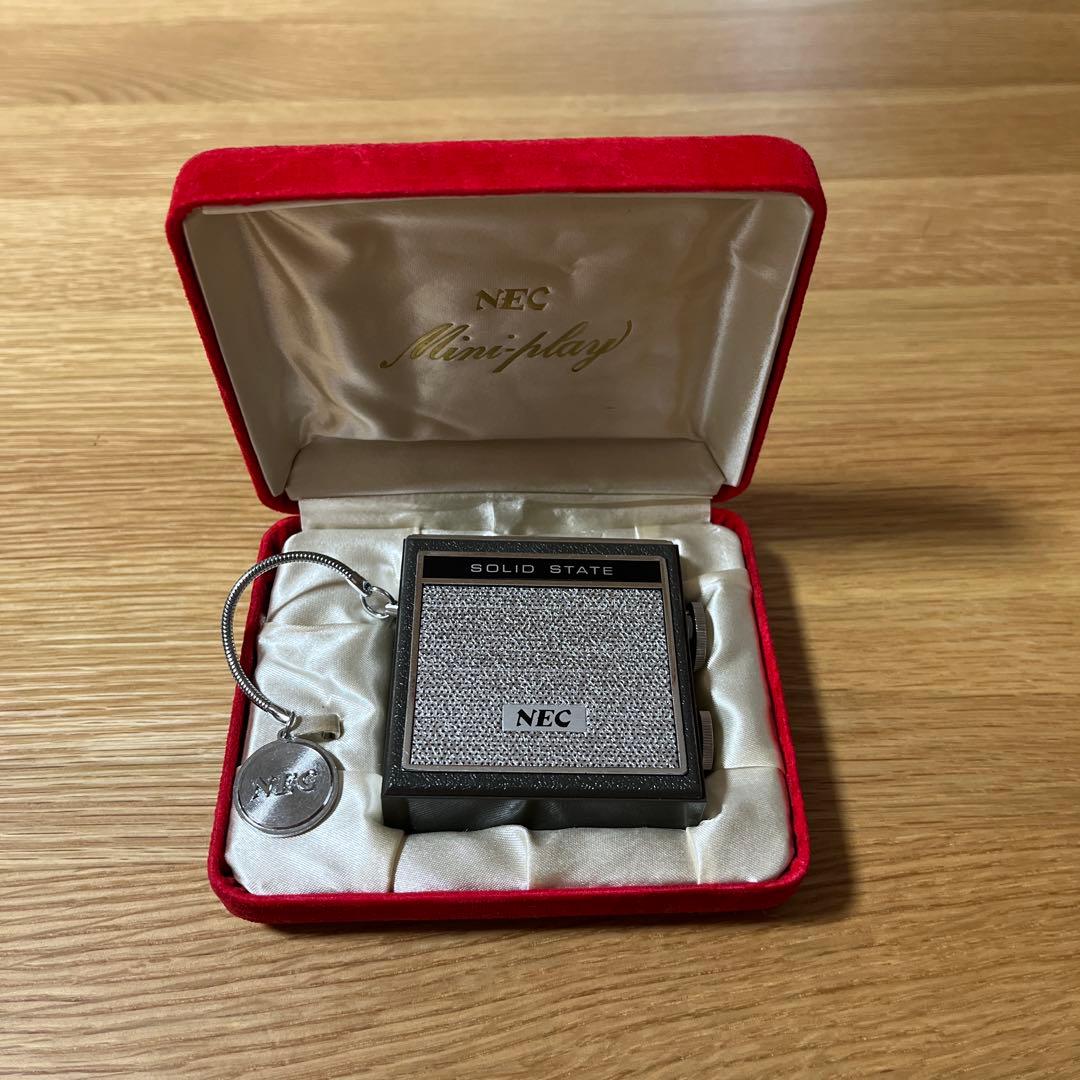 NEC製 AMマイクロラジオ ミニプレイ NT-8M91 - メルカリ