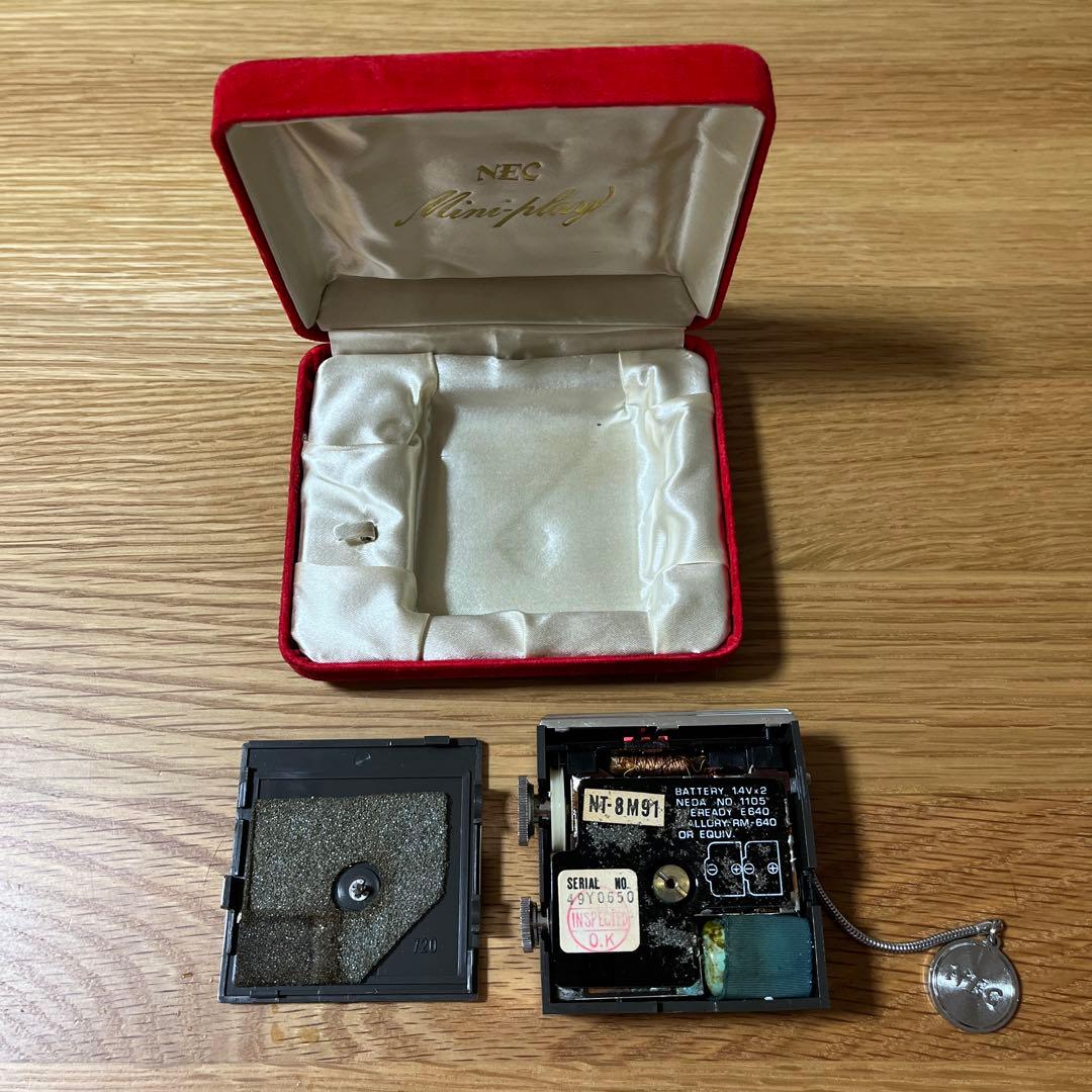 NEC製 AMマイクロラジオ ミニプレイ NT-8M91 - メルカリ