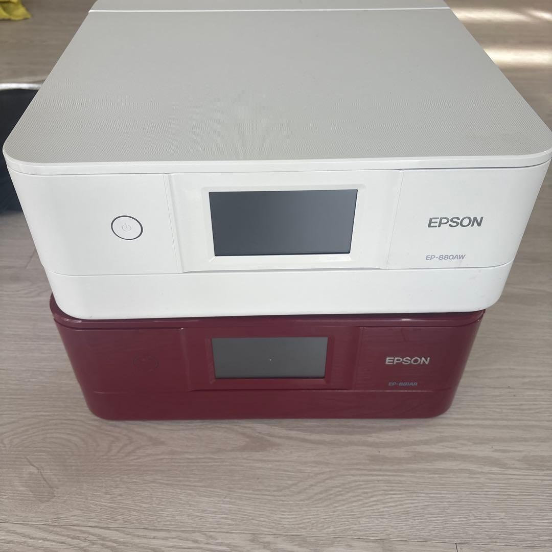 EPSON 881 AR 880 AW 2台。動作未確認 お問い合わせの前に：EP-887A,886A～881Aの各シリーズをお使いのお客様