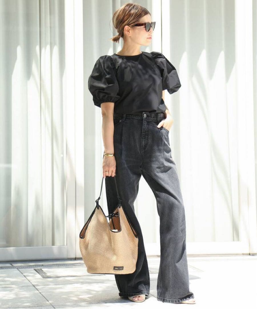 Deuxieme Classe CELERI balloon スリーブ ブラウス