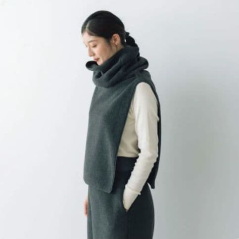 《新品未使用》ALWELオルウェルフリースハイネックゲーター