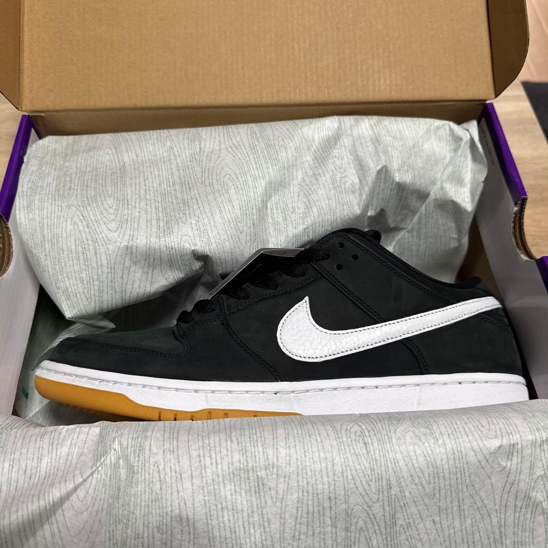 29.5cmNIKE SB DUNKLOW PRO 11.5 ブラック/ホワイト