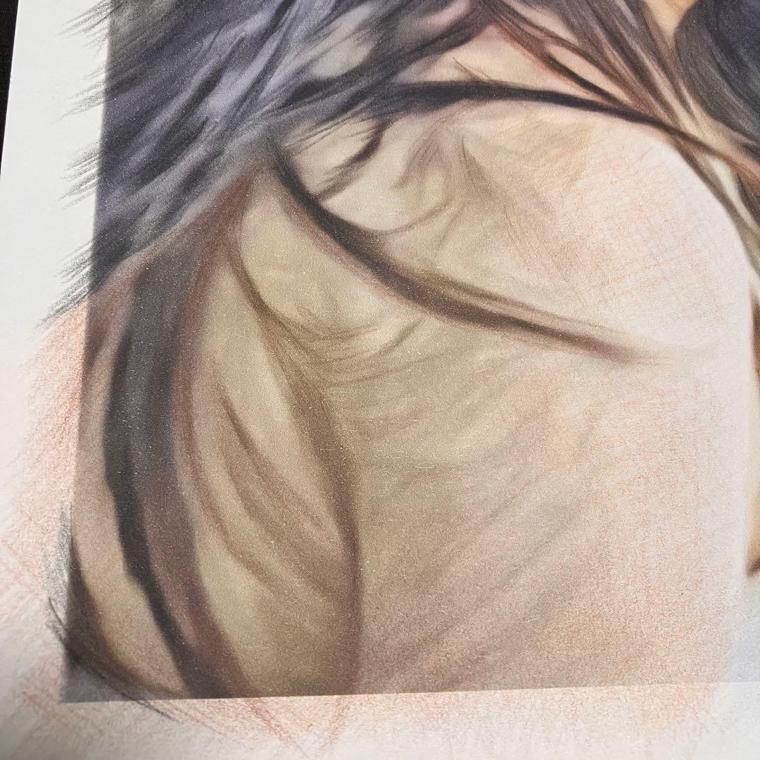 女優画20 額装品 額縁寸法32.7㎝×24.0㎝×1.5㎝ 定款付 京藤夏樹 - メルカリ