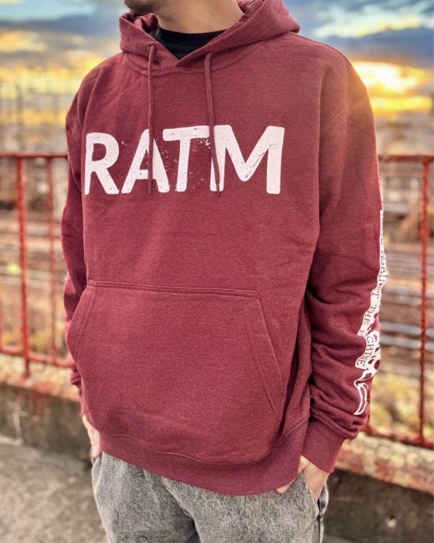 新品未使用 RAGE AGAINST THE MACHINE パーカー Lサイズ