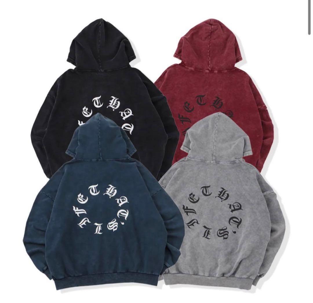 That's Life ザッツライフ ジップパーカー 赤 即完売品 - メルカリ