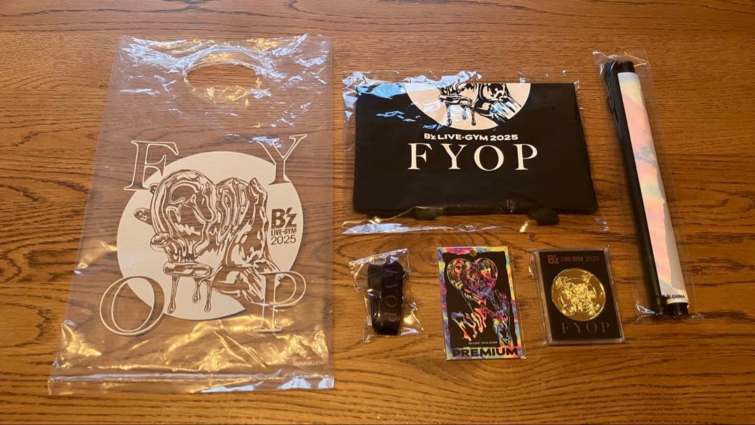 B'z FYOP プレミアム席 Premium席 オリジナルグッズ