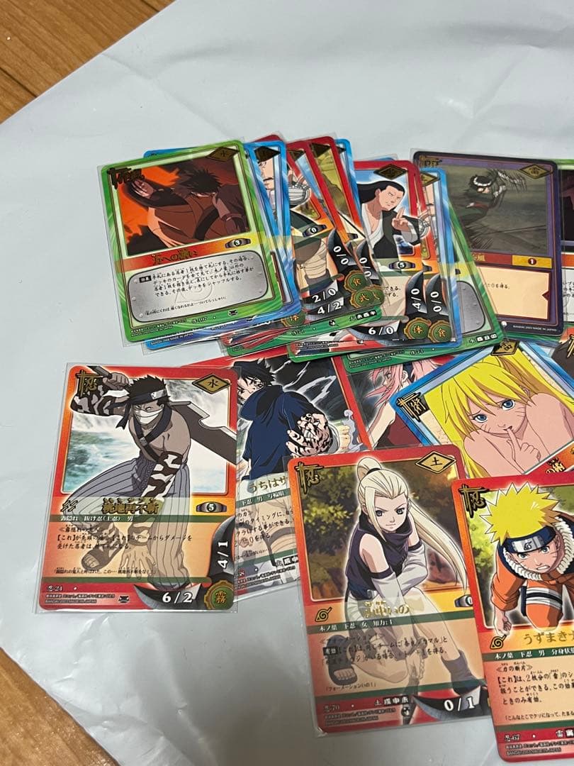 ナルト トレーディングカードセット - メルカリ