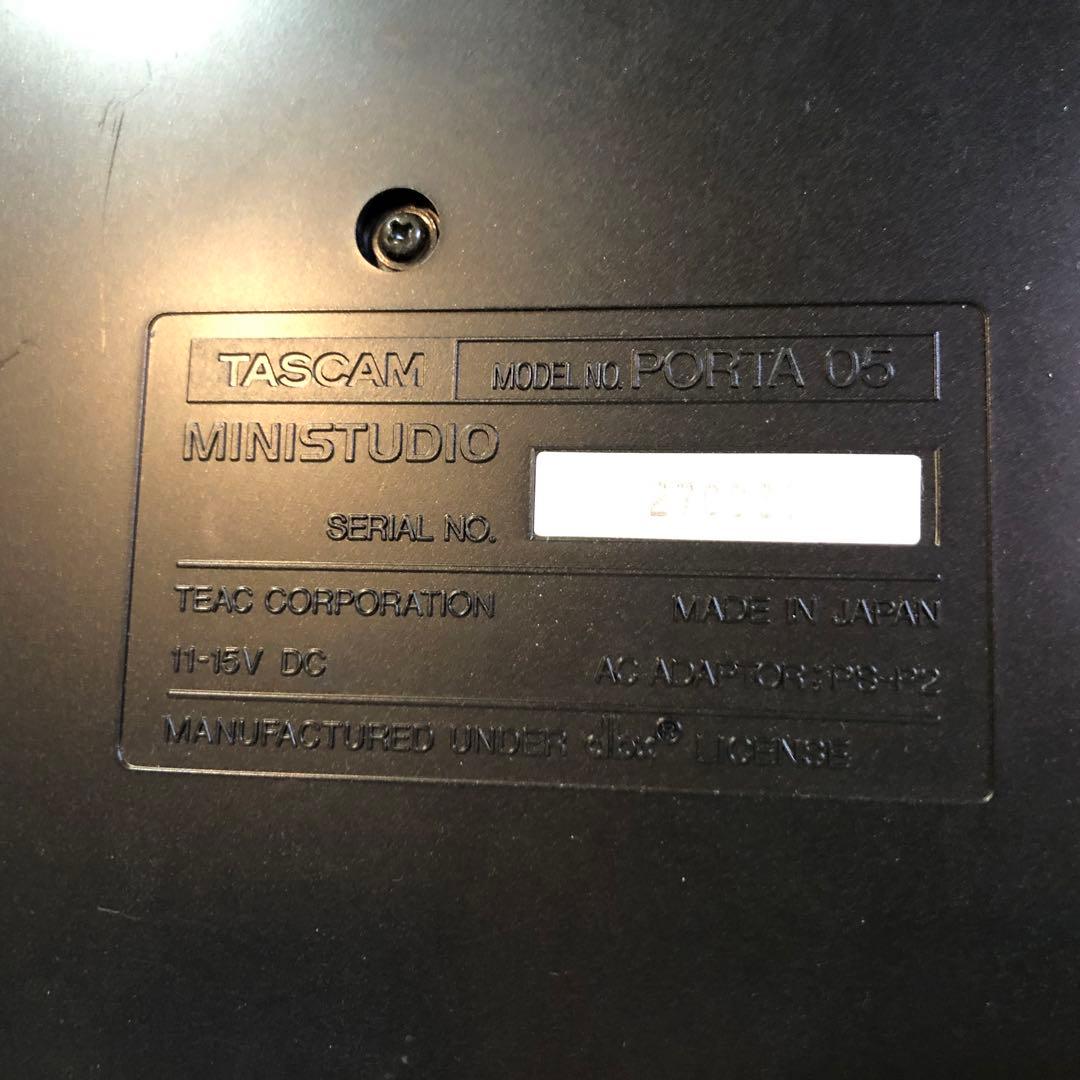 タスカム TASCAM PORTA 05 HS 専用ケース付属 簡易動作確認済み - メルカリ