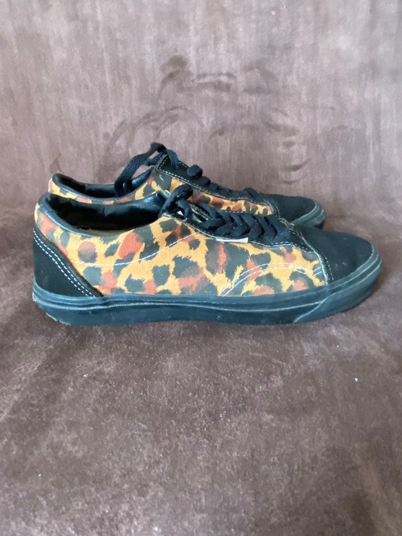 バンズ vans ビンテージ 90s オールドスクール レオパード 豹柄 - メルカリ