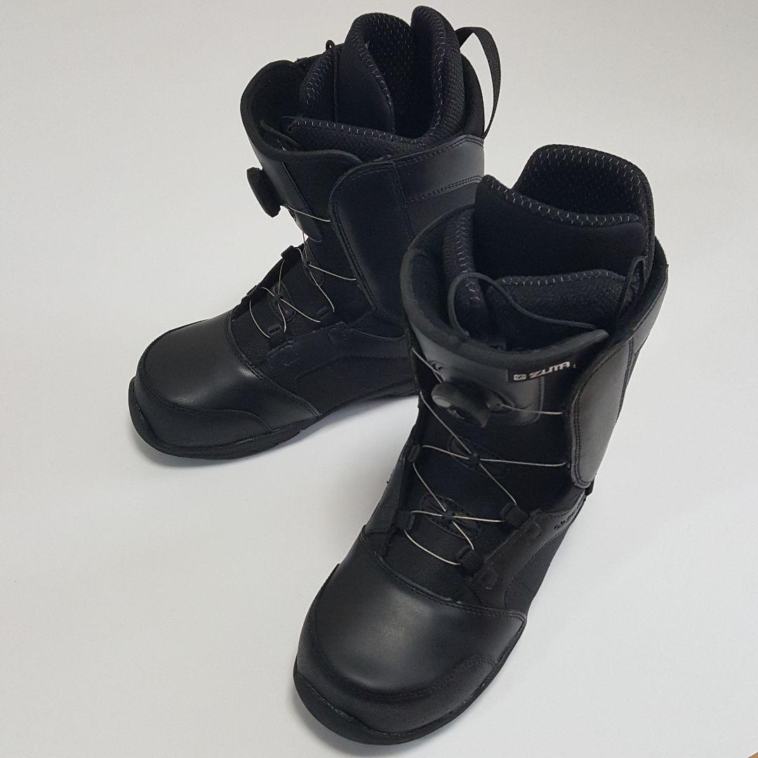 ZUMA スノーボードブーツ 26.5cm ダイヤル式 初心者おすすめ ブラック