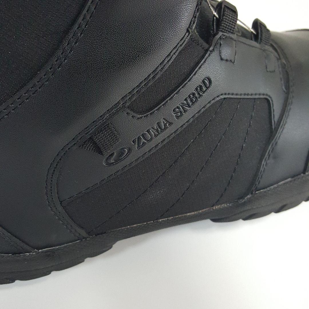 ZUMA スノーボードブーツ 26.5cm ダイヤル式 初心者おすすめ ブラック
