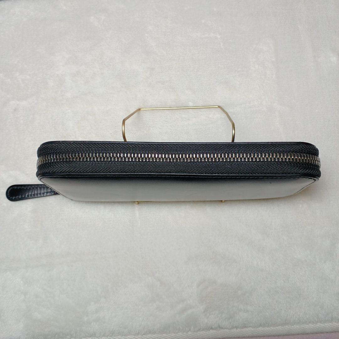 美品 Alt81 オルト81 ラウンドジッパーレザー長財布 黒 - メルカリ