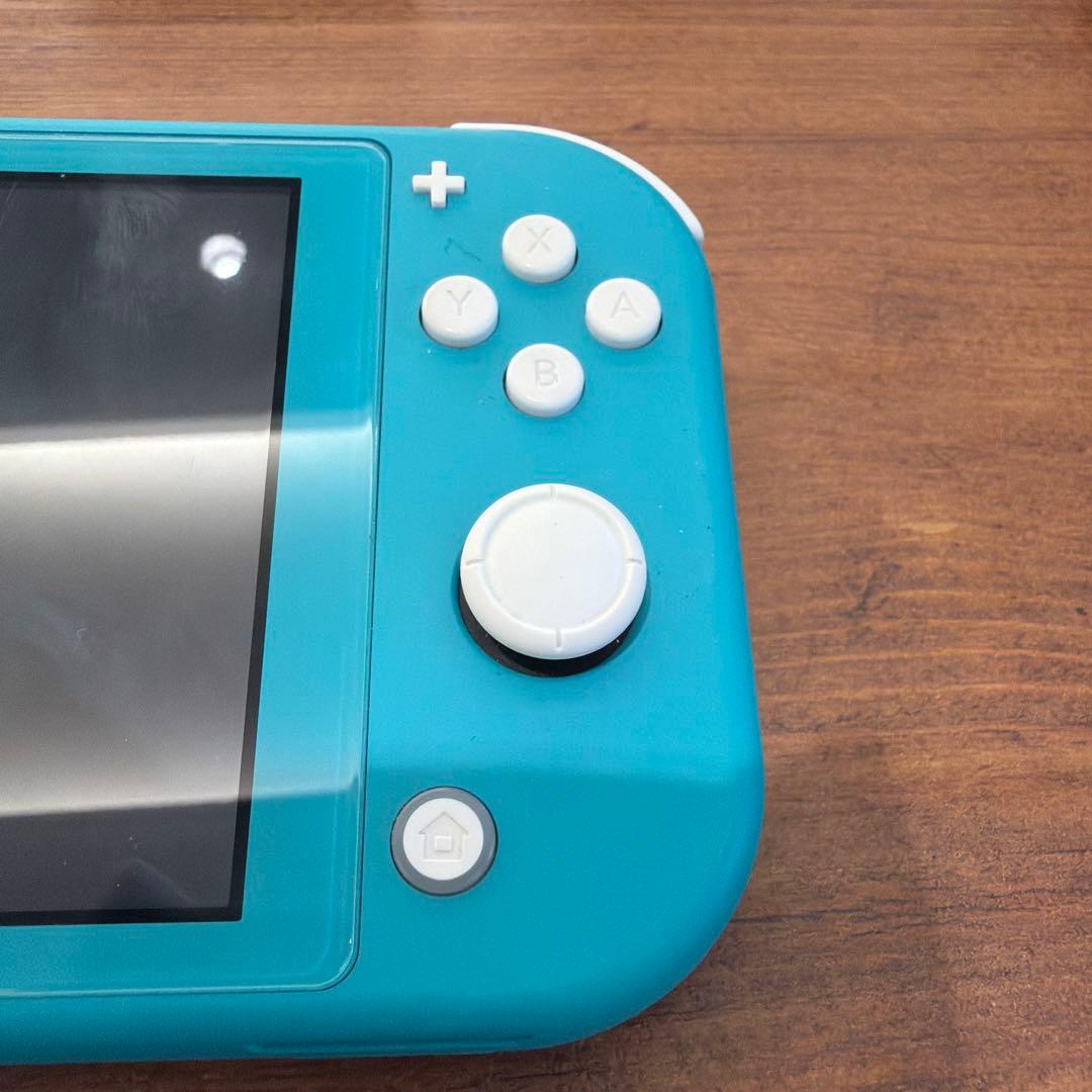 美品】Nintendo Switch Lite ターコイズ カバー・おまけ付き - メルカリ