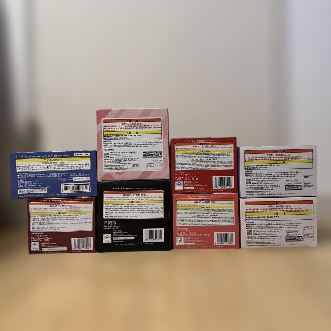 デート・ア・ライブ　フィギュア8種