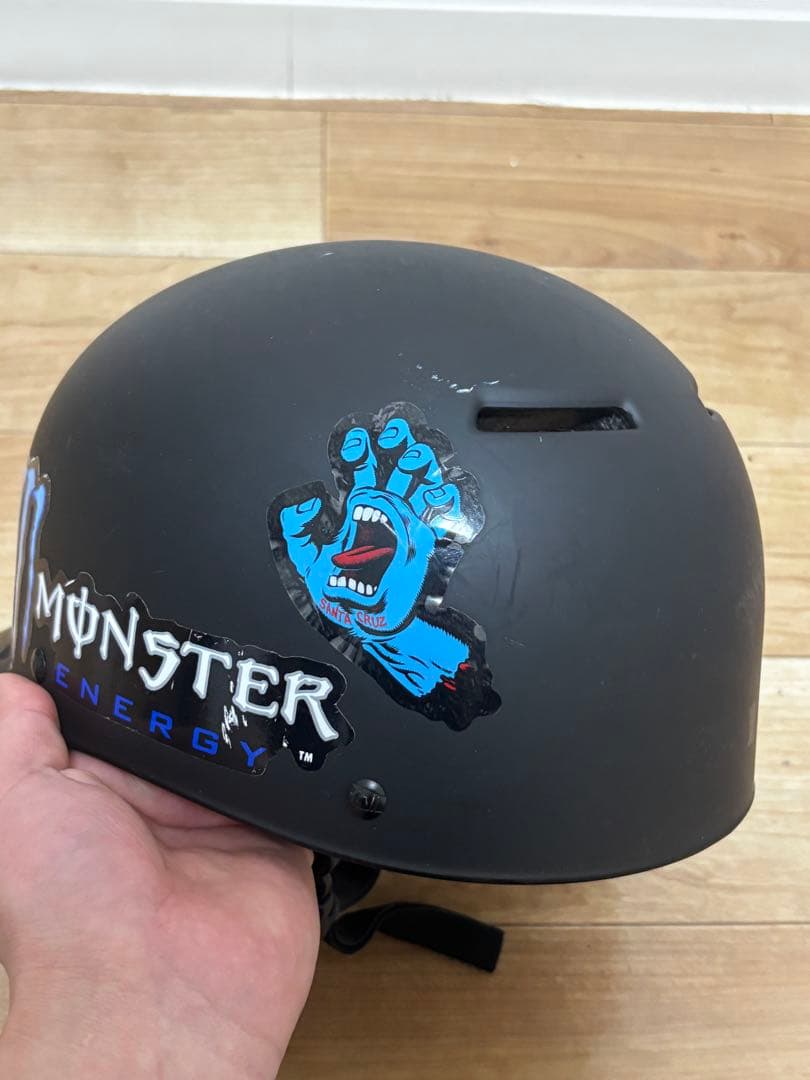 Monster Energy & Sandbox ヘルメット ステッカーカスタム
