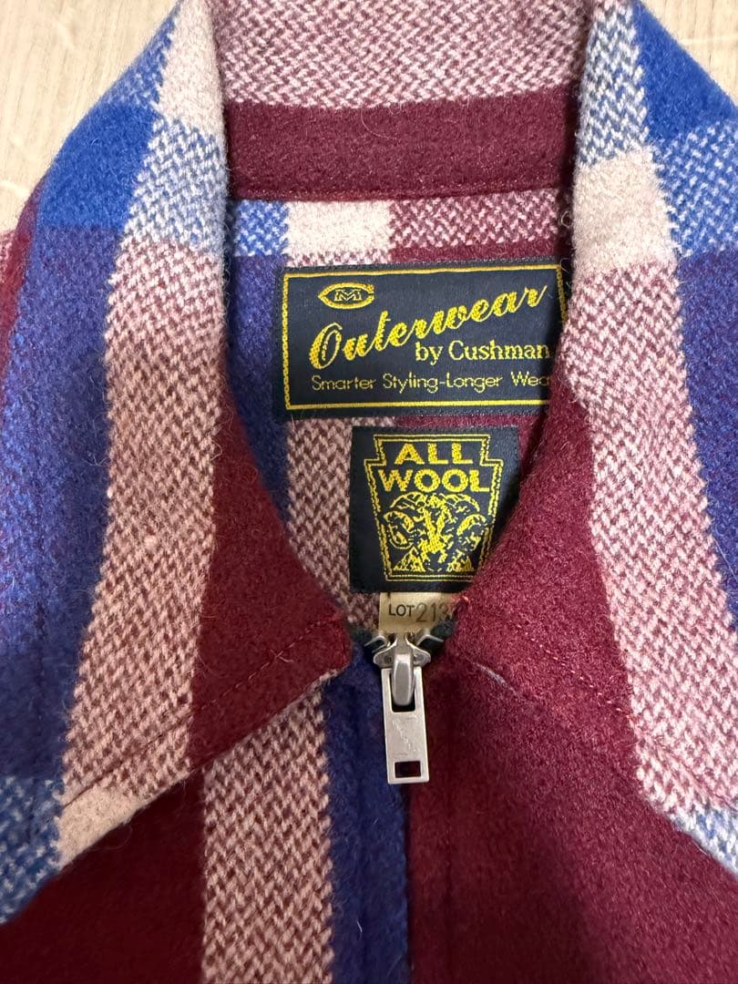 k*e様 Cushman 30s ウール スポーツジャケット 21301 クッシ - メルカリ