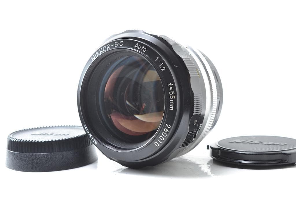 【希少レンズ】Nikon NIKKOR-S.C Auto 55mm f/1.2 Nikon 非Ai Nikkor-S.C Auto 55mm F/1.2 単焦点レンズ – 山田写真機店