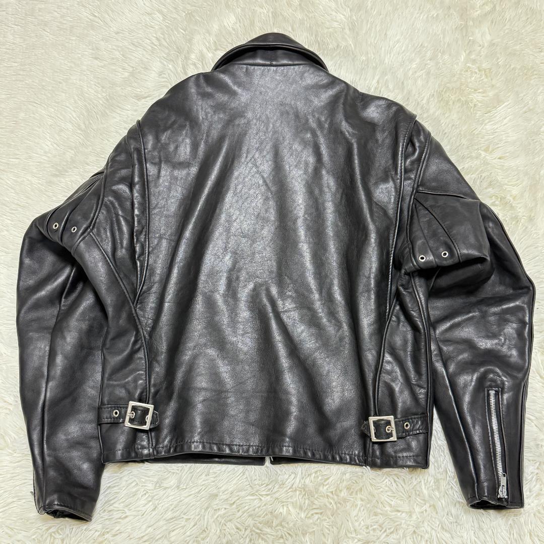 激レア 米国製42⭐️Schott ショット 642 シングルライダース レザー