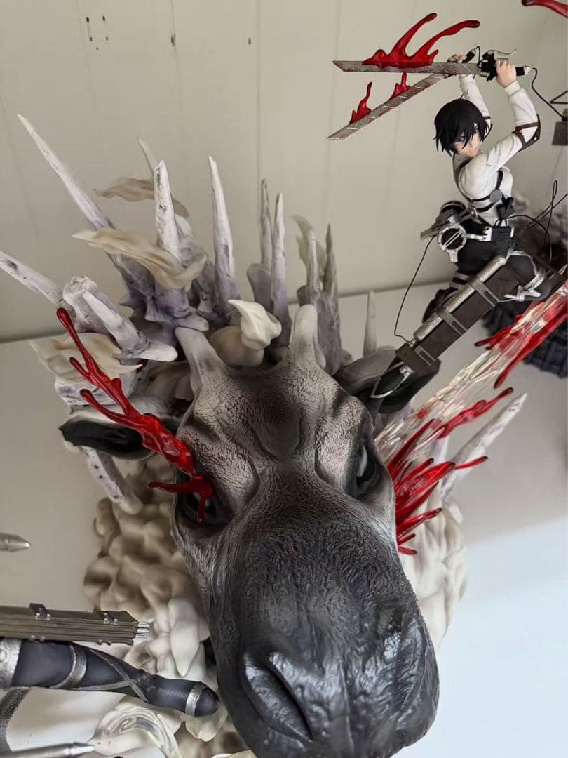 進撃の巨人 ⑤ ミカサ・アッカーマン ガレージキット ガレキ スタチュー