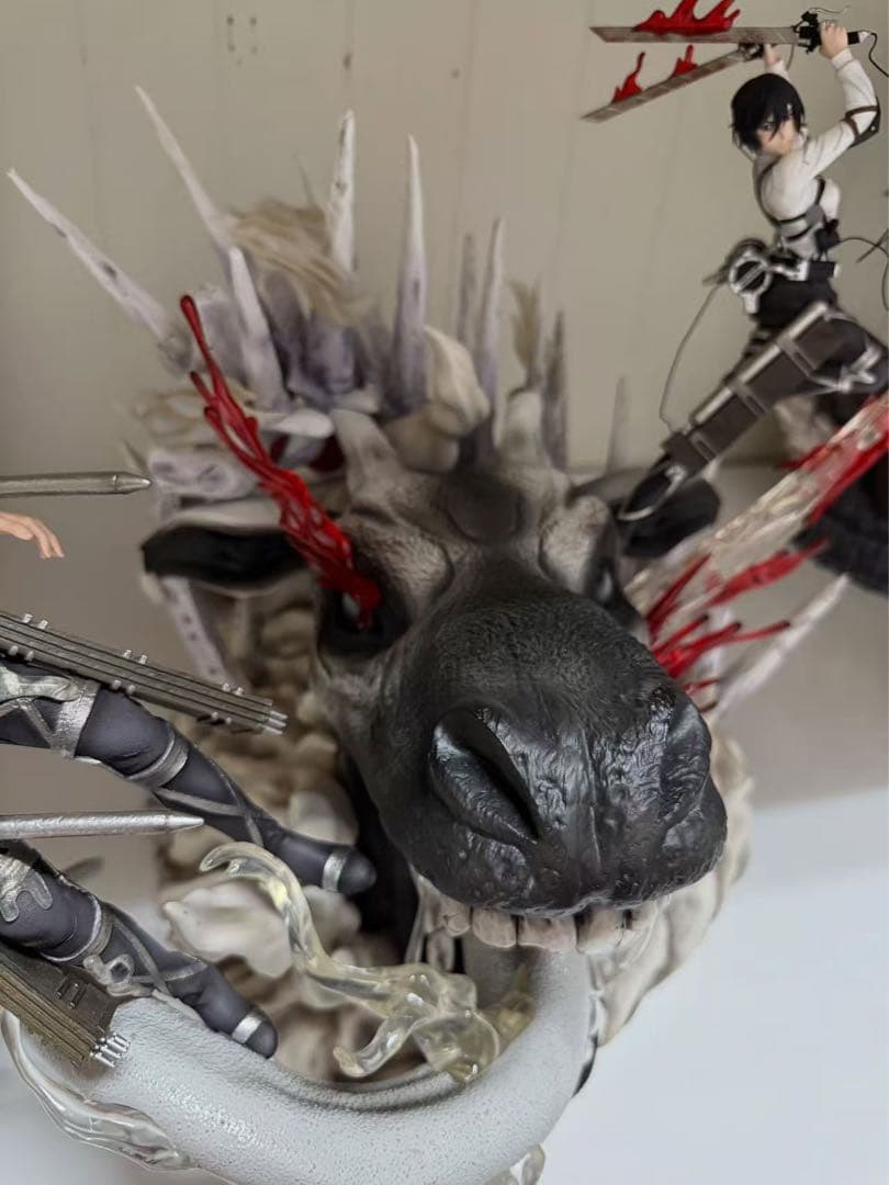 進撃の巨人 ⑤ ミカサ・アッカーマン ガレージキット ガレキ スタチュー