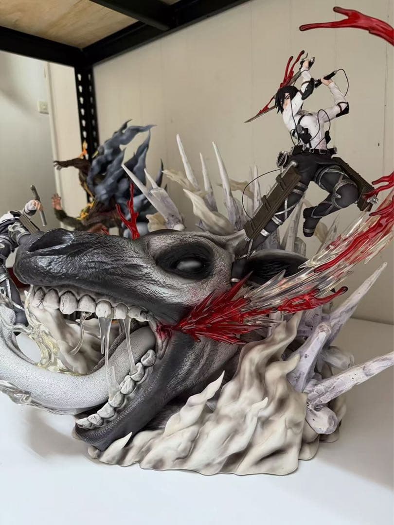 進撃の巨人 ⑤ ミカサ・アッカーマン ガレージキット ガレキ スタチュー