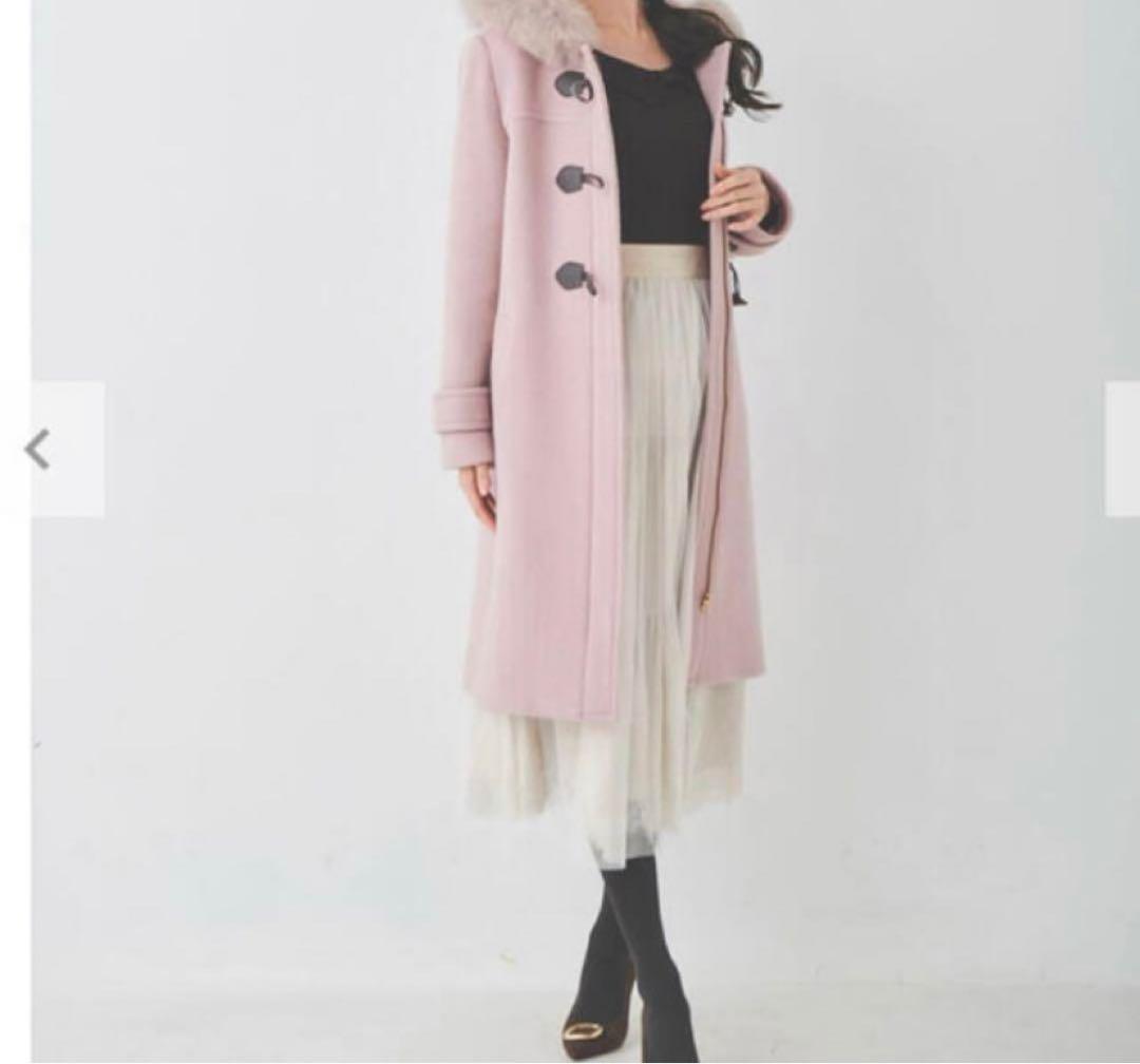 値下げ中】レッセパッセ ダッフルコート ピンク - メルカリ