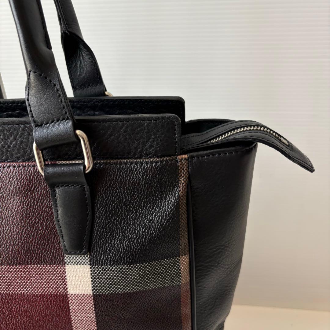 極美品 ブラックレーベル クレストブリッジ 定価5万円 トートバッグ