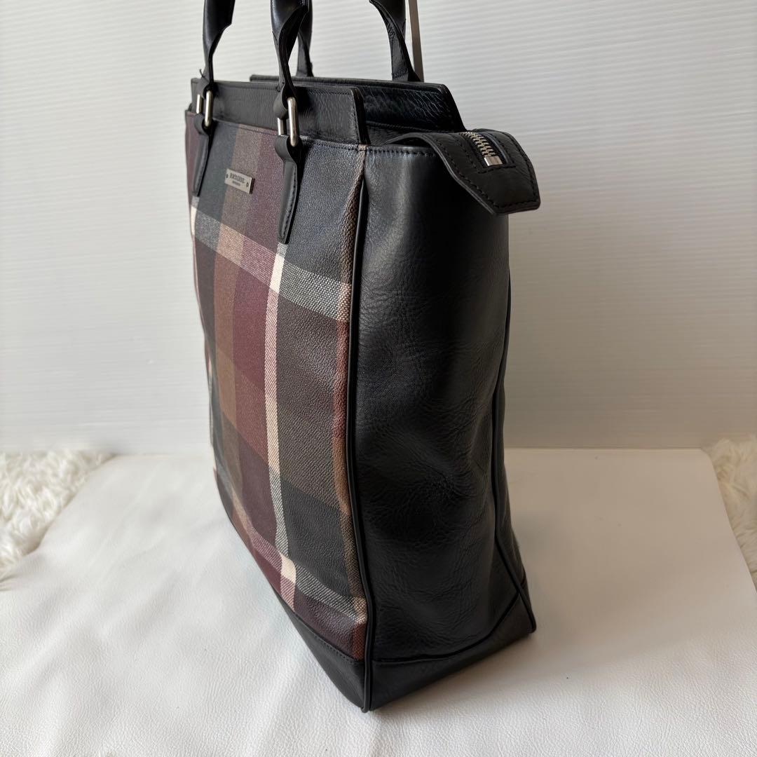 極美品 ブラックレーベル クレストブリッジ 定価5万円 トートバッグ