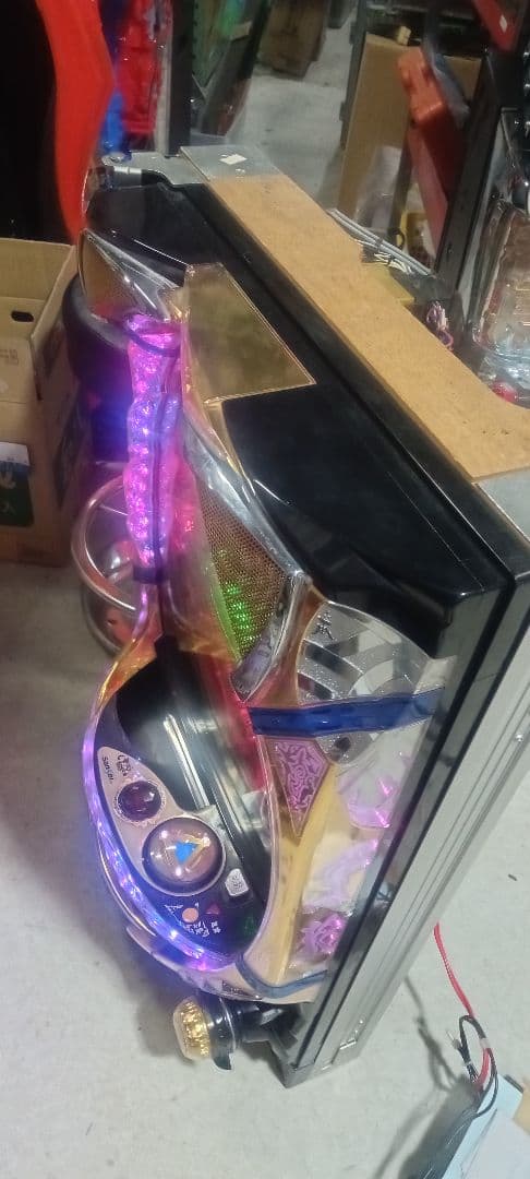 パチンコ　実機　サンセイR＆G CR牙狼　魔戒閃騎鋼XX 1/399 マックス