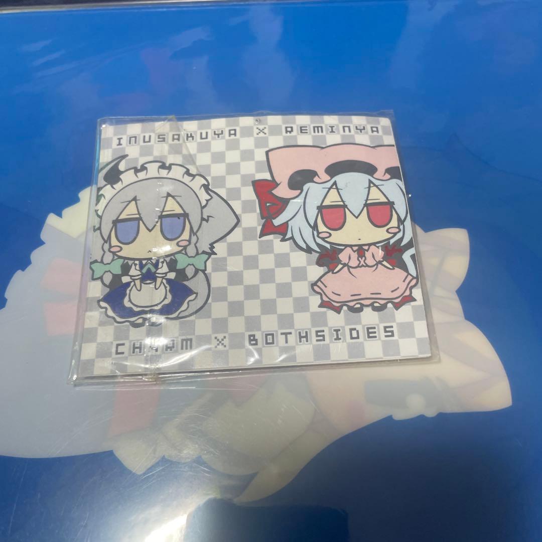 東方project いぬさくや レミにゃメタルキーホルダー 十六夜咲夜 レミリア