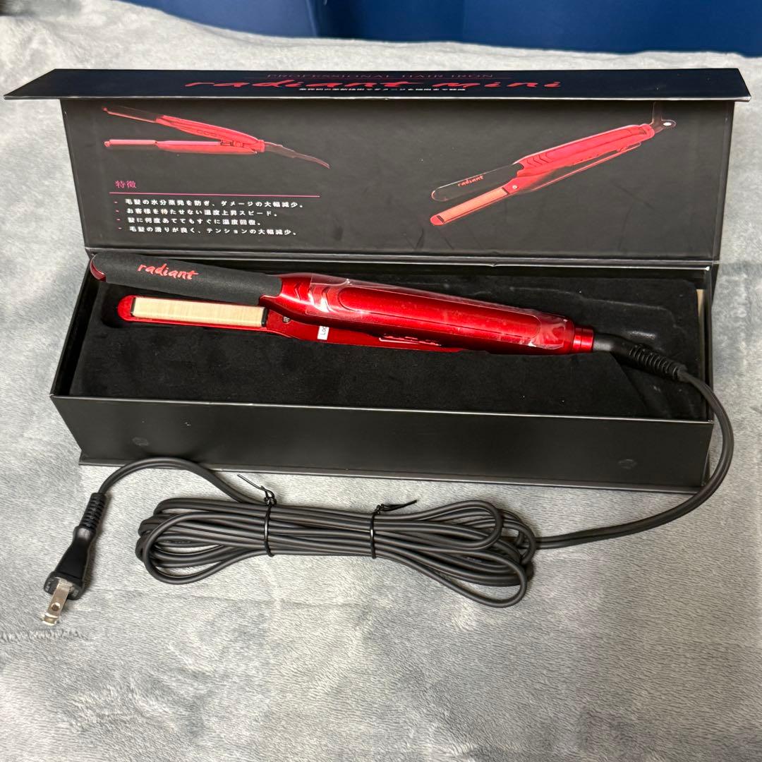 radiant mini 9mm ストレートアイロン ラディアント